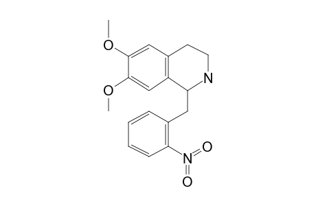 Isoquinoline, 1,2,3,4-tetrahydro-1-[2-nitrobenzyl]-6,7-dimethoxy-