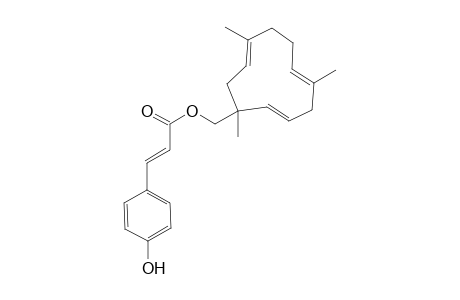 14-Hydroxy-.alpha.-humulene p-coumarate