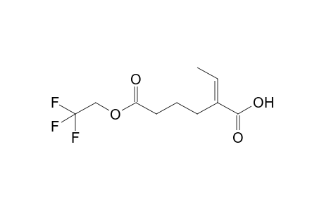 6-(2,2,2-Trifluoroethyl) hydrogen (E)-2-Ethylidenehexanedioate