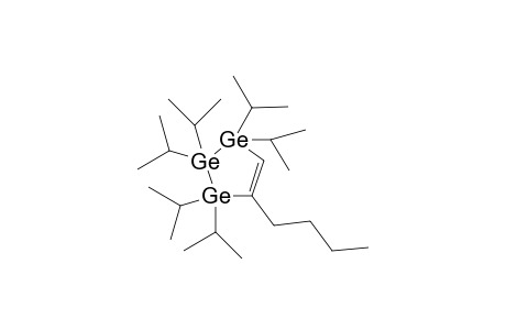 4-Butyl-1,1,2,2,3,3-hexaisopropyl-.delta.4-1,2,3-trigermolene