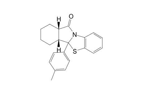 cis-4b-(p-tolyl)-1,2,3,4,4a,11a-hexahydroisoindolo[1,2-b][1,3]benzothiazol-11-one