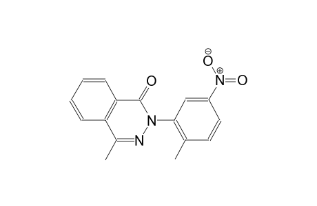 4-methyl-2-(2-methyl-5-nitrophenyl)-1(2H)-phthalazinone