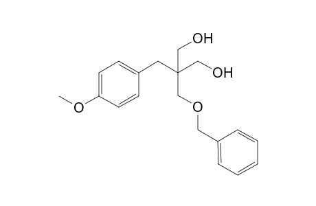 Diethyl 2-(p-methoxybenzyl)-2-(benzyloxy)propane-1,3-diol