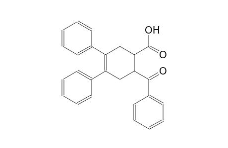 3-cyclohexene-1-carboxylic acid, 6-benzoyl-3,4-diphenyl-