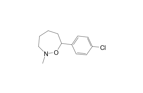 1,2-Oxazepine, 7-(p-chlorophenyl)hexahydro-2-methyl-
