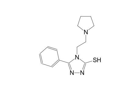 4H-1,2,4-triazole-3-thiol, 5-phenyl-4-[2-(1-pyrrolidinyl)ethyl]-