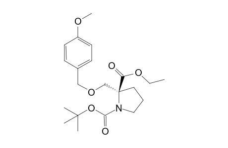 (S)-N-(tert-Butoxycarbonyl)-..-(p-methoxybenzyloxymethyl)proline ethyl ester