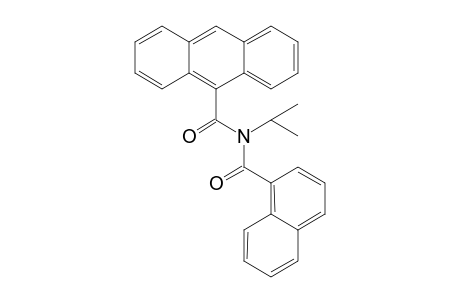 N-(naphthalene-1-carbonyl)-N-propan-2-ylanthracene-9-carboxamide