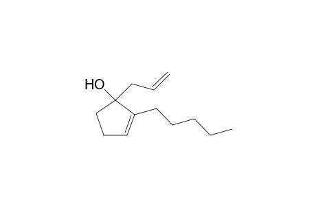 1-Allyl-2-pentylcyclopent-2-enol