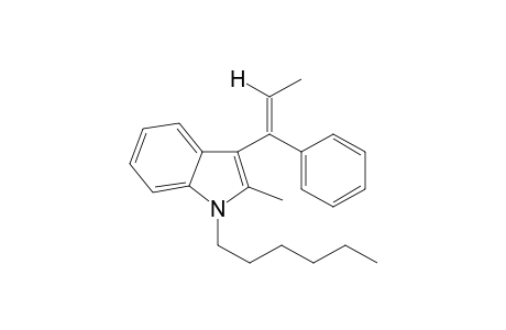 1-Hexyl-2-methyl-(3-1-phenyl-1-propen-1-yl)-1H-indole II