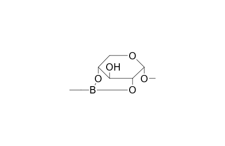 .alpha.-d-Xylopyranoside, 2,4-O-(ethylboranediyl)-1-O-methyl-