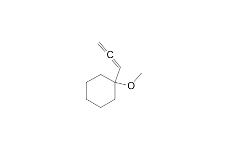 Cyclohexane, 1-methoxy-1-(1,2-propadienyl)-