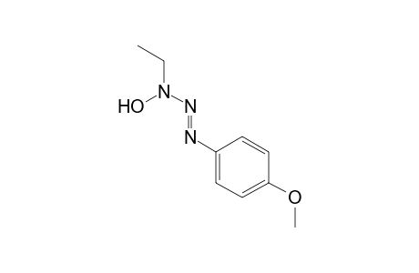 3-ETHYL-3-HYDROXY-1-(p-METHOXYPHENYL)TRIAZENE