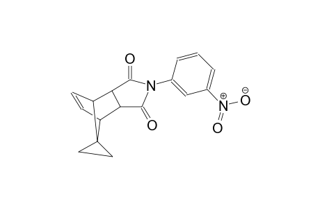 (3aR,4R,7S,7aS)-2-(3-nitrophenyl)-3a,4,7,7a-tetrahydro-1H-spiro[4,7-methanoisoindole-8,1'-cyclopropane]-1,3(2H)-dione