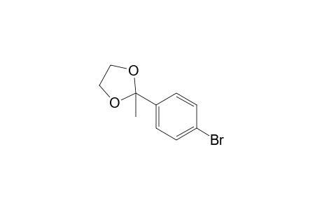 1,3-Dioxolane, 2-(4-bromophenyl)-2-methyl-