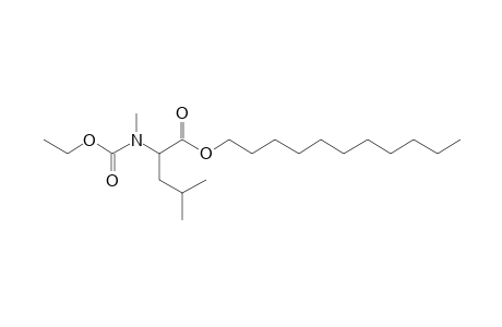 L-Leucine, N-ethoxycarbonyl-N-methyl-, undecyl ester