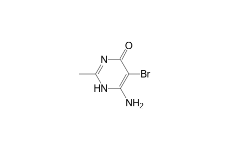 6-Amino-5-bromo-2-methyl-1H-pyrimidin-4-one