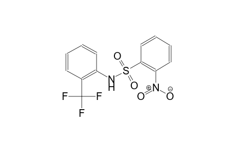 2-nitro-N-[2-(trifluoromethyl)phenyl]benzenesulfonamide