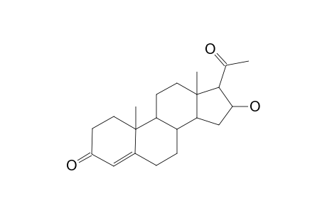 Pregn-4-ene-3,20-dione, 16-hydroxy-, (16.alpha.)-
