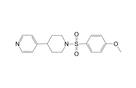 4-{1-[(4-methoxybenzene)sulfonyl]piperidin-4-yl}pyridine
