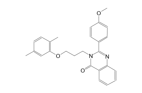 3-[3-(2,5-dimethylphenoxy)propyl]-2-(4-methoxyphenyl)-4(3H)-quinazolinone