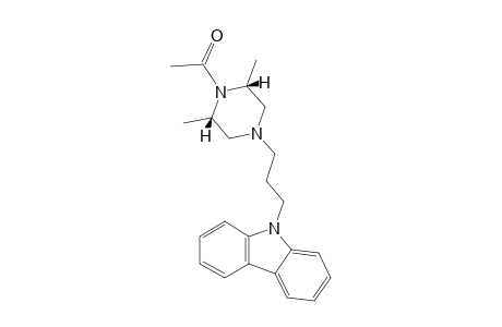 9-{3-[(3R,5S)-3,5-Dimethyl-1-piperazinyl]propyl}-9H-carbazole, N-acetyl-