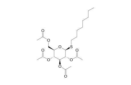 beta-D-Glucopyranoside, octyl 1-thio-, tetraacetate