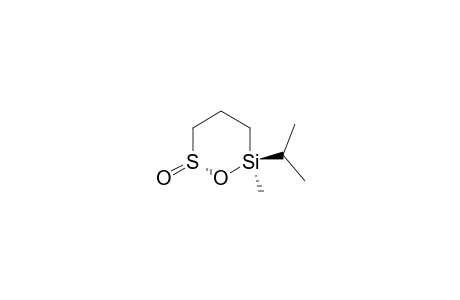 1-Oxa-2-thia-6-silacyclohexane, 6-methyl-6-(1-methylethyl)-, 2-oxide, trans-