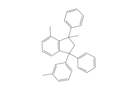 3,4-Dimethyl-1,3-diphenyl-1-(m-tolyl)indane
