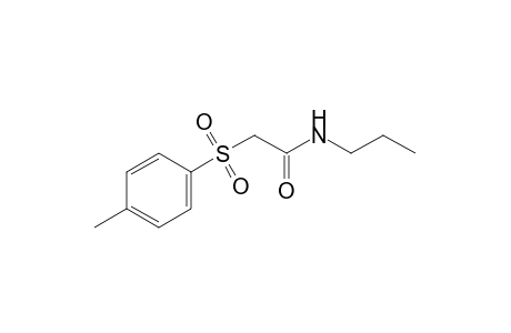 N-[propyl-2-(p-tolylsulfonyl)acetamide