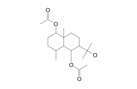 1,5-Naphthalenediol, decahydro-2-(1-hydroxy-1-methylethyl)-4A,8-dimethyl-, 2ac derivative