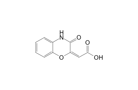 2H-1,4-Benzoxazine, acetic acid deriv.