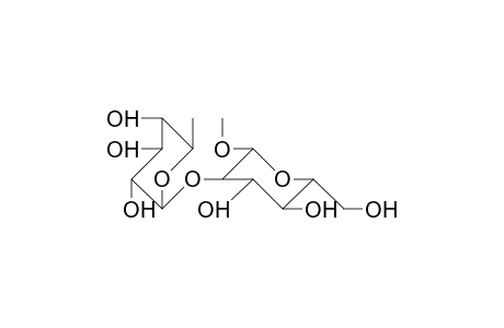 Methyl A-L-fucopyranosyl(1->2)-B-D-glucopyranoside