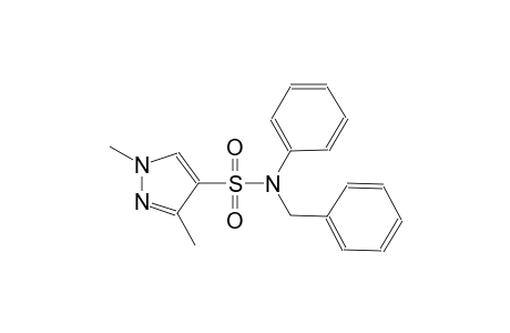 N-benzyl-1,3-dimethyl-N-phenyl-1H-pyrazole-4-sulfonamide