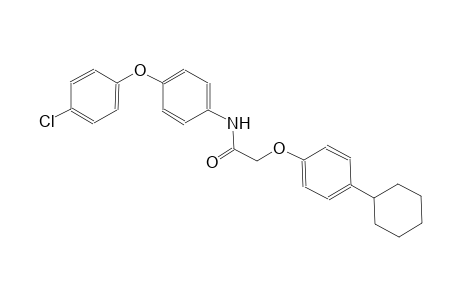 acetamide, N-[4-(4-chlorophenoxy)phenyl]-2-(4-cyclohexylphenoxy)-