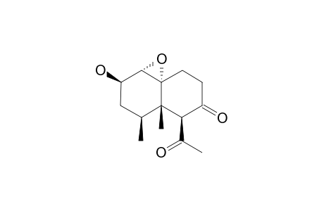 1(10)-EPOXY-2-HYDROXY-12-NORNARDOSIN-7,11-DIONE;(6-ALPHA-H)