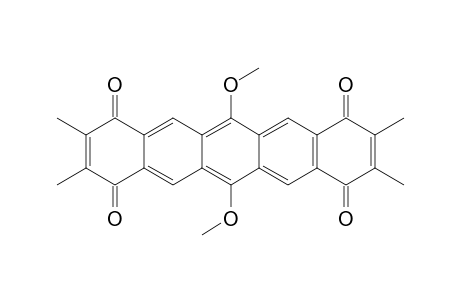 6,13-dimethoxy-2,3,9,10-tetramethylpentacene-1,4,8,11-tetrone