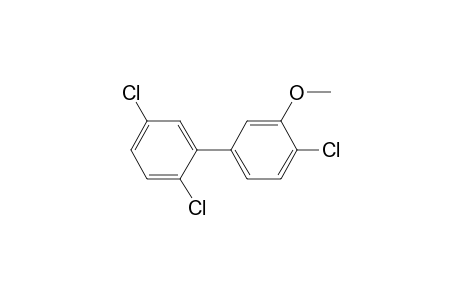 3-Methoxy-4,2',5'-trichlorobiphenyl