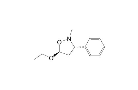 trans-2-Methyl-3-phenyl-5-ethoxyisoxazolidine