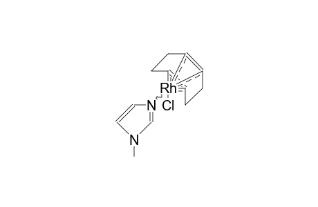 Chloro-(1,5-cyclooctadiene)-(1-methyl-imidazole) rhodium