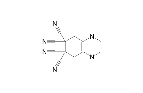 6,6,7,7-Tetracyano-1,4-dimethyl-1,2,3,4,5,6,7,8-octahydroquinoxaline