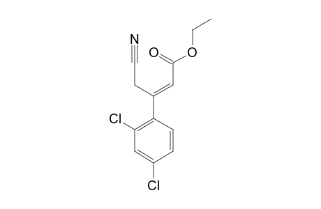 (E)-4-CYANO-3-(2,4-DICHLOROPHENYL)-2-BUTENOIC-ACID-ETHYLESTER