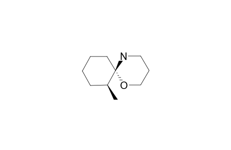 7-METHYL-1,5-OXAZASPIRO-[5.5]-UNDECANE;TRANS-ISOMER