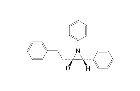 (Z)-2-Deuterio-1,3-diphenyl-2-(2-phenylethyl)aziridine