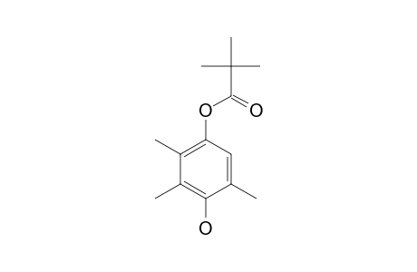 2,2-dimethylpropionic acid (4-hydroxy-2,3,5-trimethyl-phenyl) ester