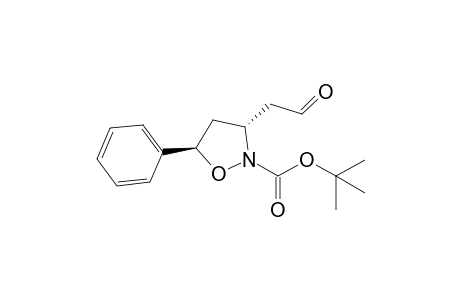 2-[(3R,5R)-2'-(t-Butoxycarbonyl)-5'-phenylisoxazolidin-3'-yl]-acetaldehyde