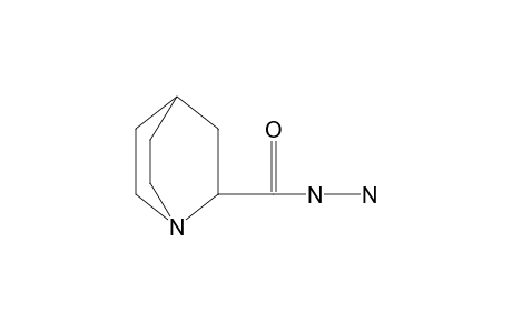 2-QUINUCLIDINECARBOXYLIC ACID, HYDRAZIDE