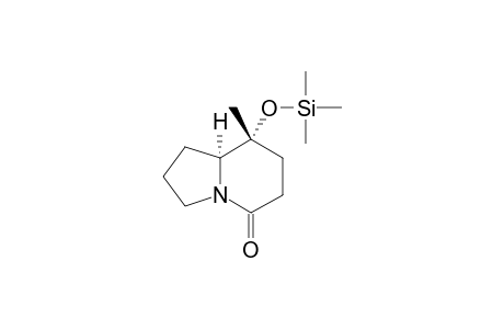 (5R,6R)-5-Methyl-5-(timethylsilyloxy)azabicyclo[4.3.0]nonan-2-one