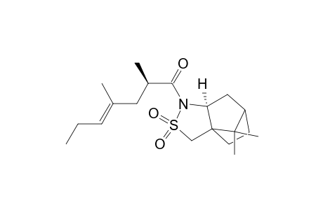 (2S)-N-[(2R)-2,4-Dimethylhept-4-en-1-oyl]bornane-10,2-sultam