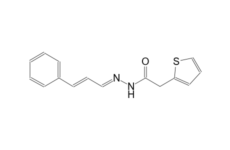 2-thiopheneacetic acid, 2-[(E,2E)-3-phenyl-2-propenylidene]hydrazide